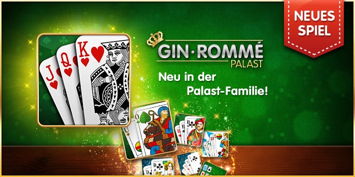 Der Gin Rommé Palast ist jetzt online!