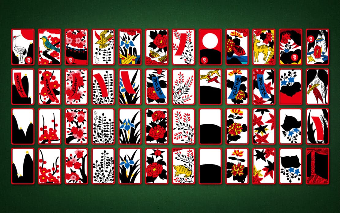 Go-Stop: 48 Hanafuda-Spielkarten