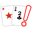 Symbol Canasta Sonderregel Strikte Wilde Karten