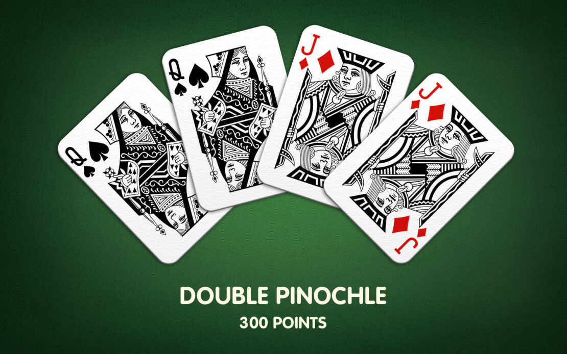 rules for double deck two handed pinochle