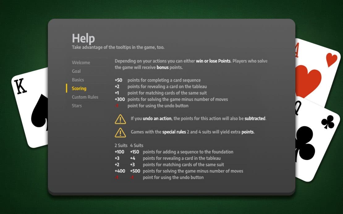 Spider Game Help With Score Info