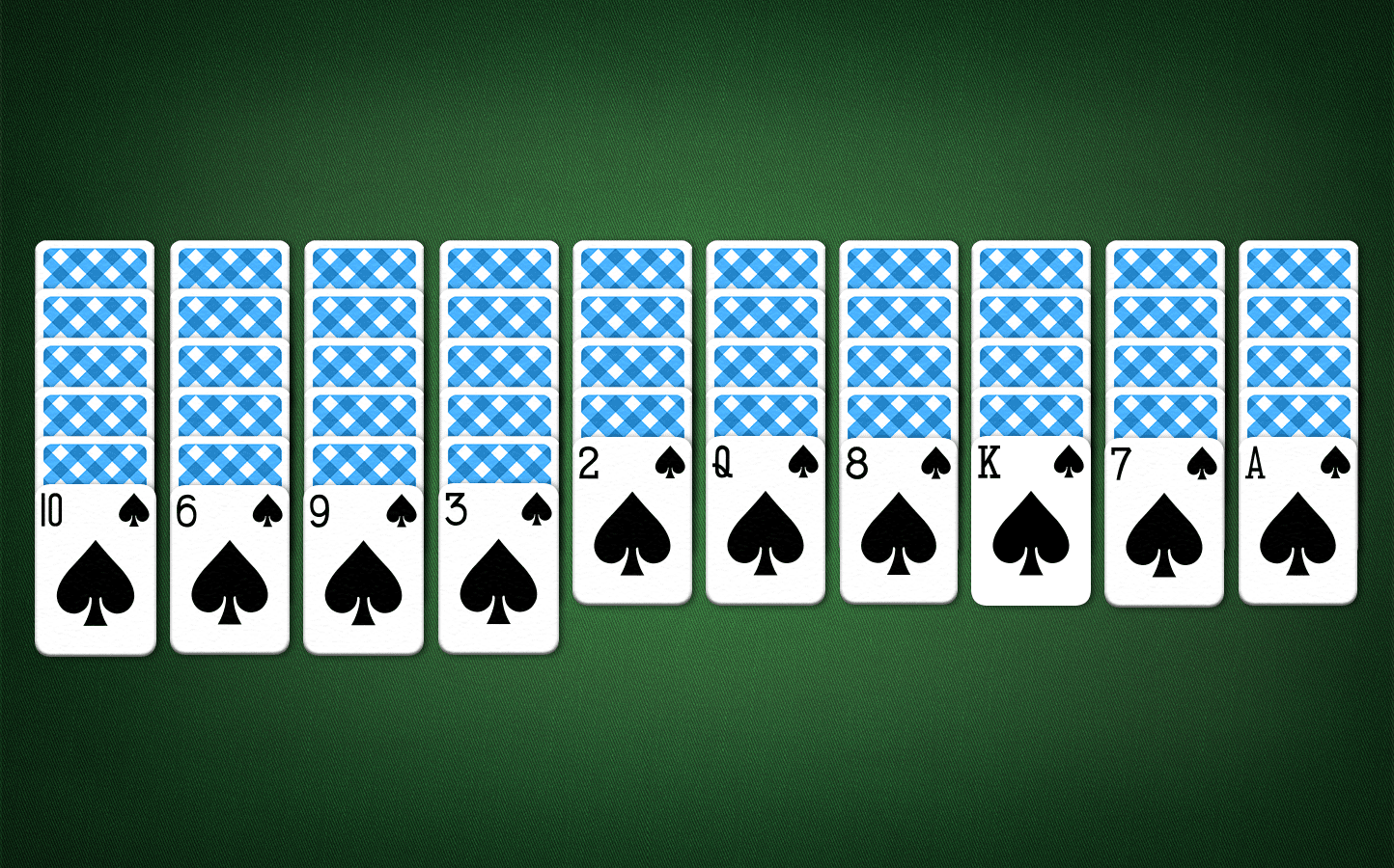 Spider Solitaire Blue