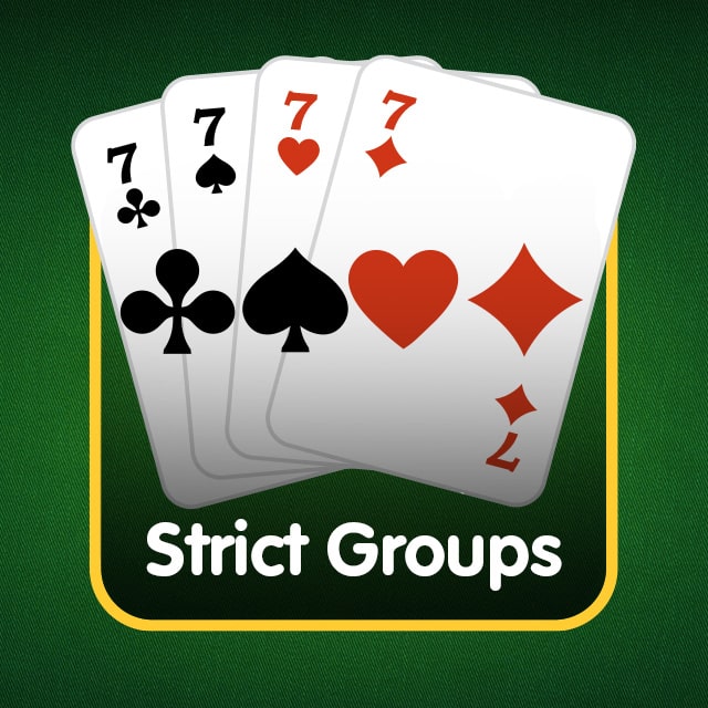 Rummy Icon: Strict Groups