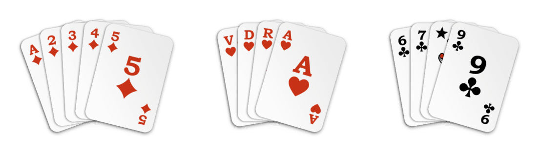 Ejemplos de series válidas