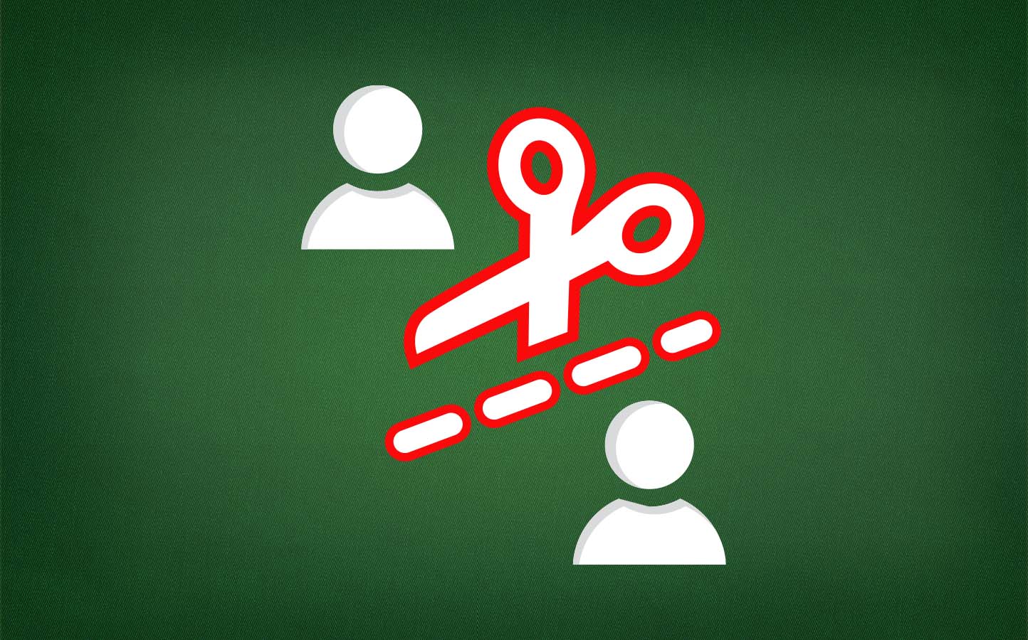 Skat Palast: Symbolbild den Partner schneiden