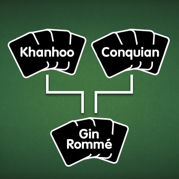 Gin-Rommé-Geschichte: Khanhoo oder Conquian