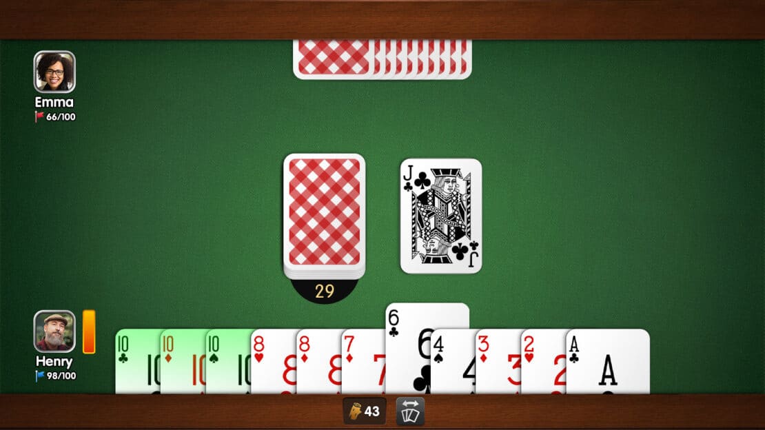 Gin Rummy: Keeping a knock cache