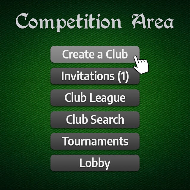 Creating a Club in the Competition Area at the Palace of Cards