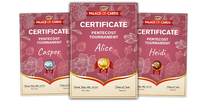 Certificate Preview Pentecost Tournament 2024