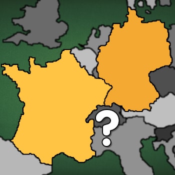 Landkarte: Deutschland oder Frankreich?